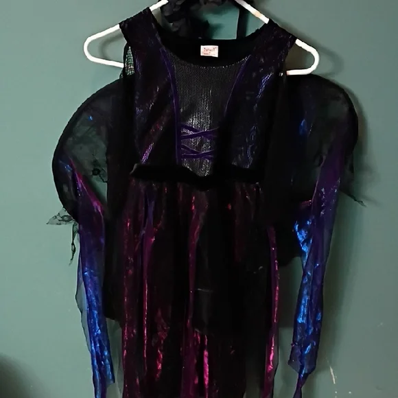 💜 Mythical Forest Fairy Costume Enchanting Size Medium Kids - Picture 4 of 14